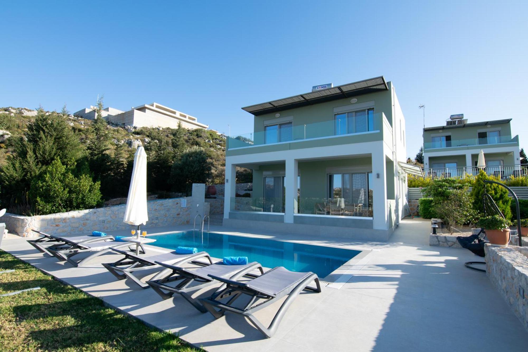 Κatakis Villas Agios Onoufrios Bagian luar foto